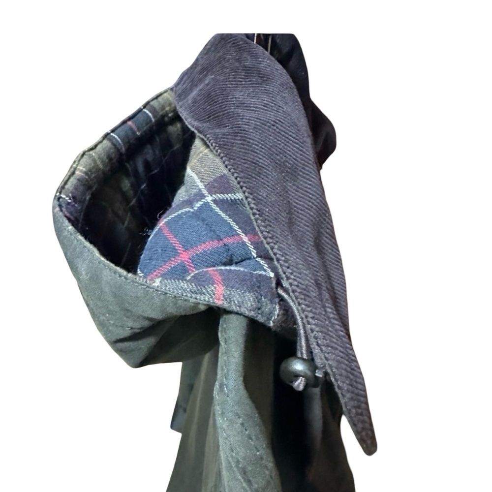 Barbour Utility Jacket with hood size 4 USA - Picture 6 of 8